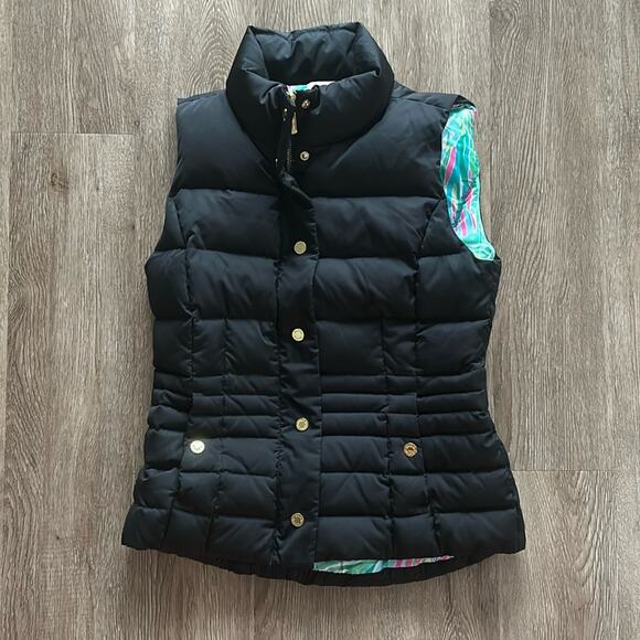 Lilly Pulitzer Isabelle Down Puffer Vest - Picture 1 of 6